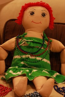 Beads with Lucy Doll